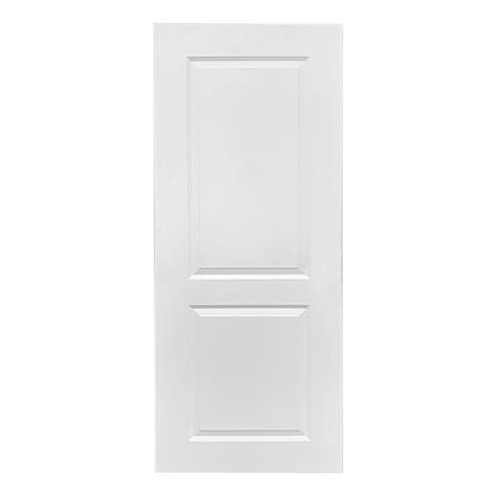 ประตูภายใน UPVC ไม่เจาะลูกบิด MT CL-003 80x200 ซม. สีขาวลายไม้_0