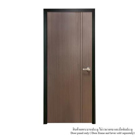 ประตูภายใน UPVC ไม่เจาะลูกบิด MT IUP-006 80x200 ซม. สี BURMA_2