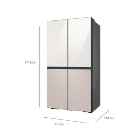 ตู้เย็น MULTI DOOR SAMSUNG RF59CB001AP/ST 22.7 คิว อินเวอร์เตอร์ สีขาว-เบจ_6