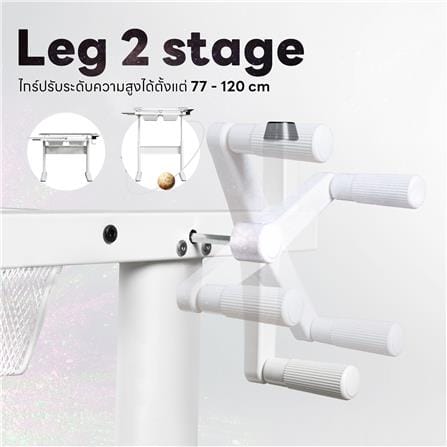 โต๊ะทำงาน DESKSPACE N DESK1 WHITE 90 ซม. สีขาว_7