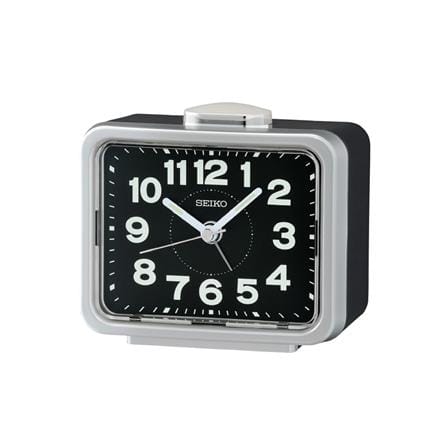 นาฬิกาปลุก SEIKO CLOCKS QHK062S 3.3X4.2 นิ้ว สีเงิน_0