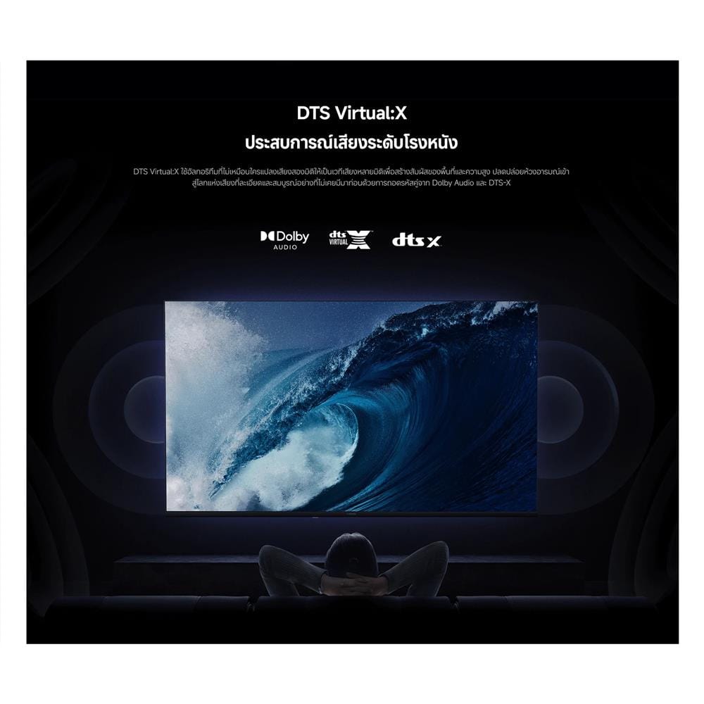 ทีวีแอลอีดี 43 นิ้ว XIAOMI (FULL HD, LED, GOOGLE TV) 2025 (58733)