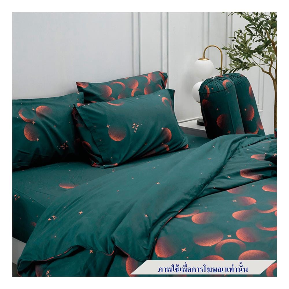 ชุดผ้าปูที่นอน 6 ฟุต 6 ชิ้น TULIP DELIGHT 60204-DL121