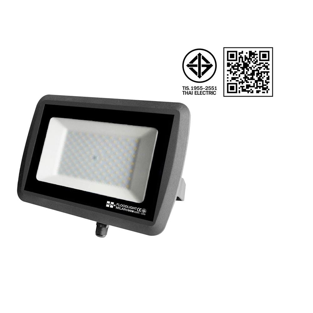 สปอตไลท์ภายนอก LED HI-TEK MILAN 100 วัตต์ WARM WHITE