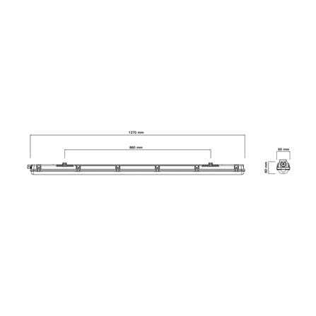 โคมกันฝน SHINING TUBE FT-SED-FIX-074 1X1,200 มม._10