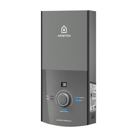 เครื่องทำน้ำอุ่น ARISTON AURES PREMIUM 3500 วัตต์ สีเทา_1