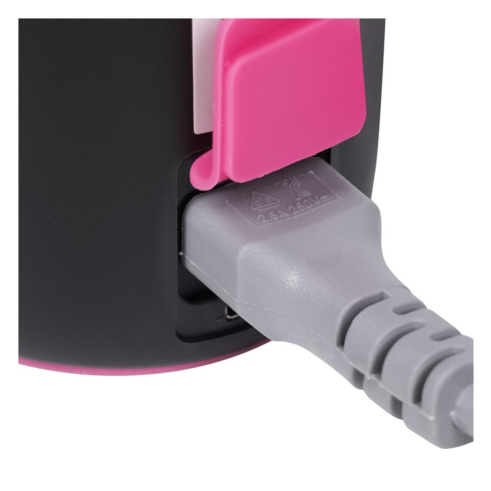 กาต้มน้ำไฟฟ้าพกพา NIKITO FG-EC003D-NCK สีดำ/ชมพู