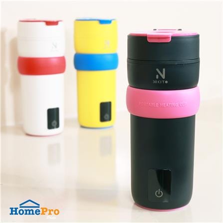 กาต้มน้ำไฟฟ้าพกพา NIKITO FG-EC003D-NCK สีดำ/ชมพู_7
