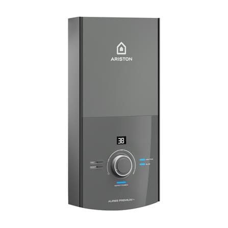 เครื่องทำน้ำอุ่น ARISTON AURES PREMIUM 4500 วัตต์ สีเทา_2