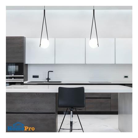 ไฟช่อ LED L&E 01-A0261 8 วัตต์ COOL WHITE สีดำ/ขาว 1 หัว_2