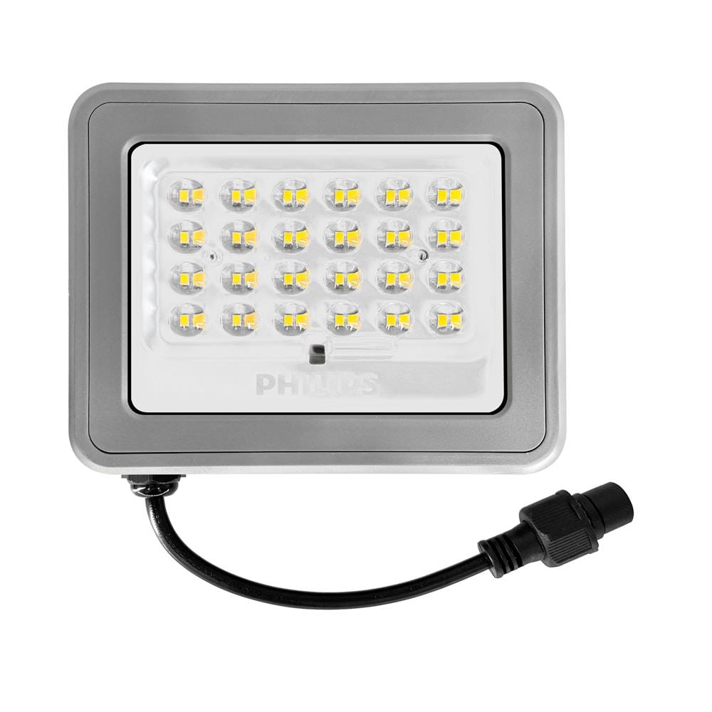 ไฟสปอตไลท์ SOLAR PHILIPS BVC080 MN 60 วัตต์ WARM WHITE สีเทา/ดำ