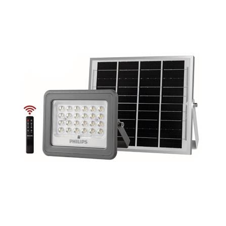 ไฟสปอตไลท์ SOLAR PHILIPS BVC080 MN 60 วัตต์ WARM WHITE สีเทา/ดำ_0