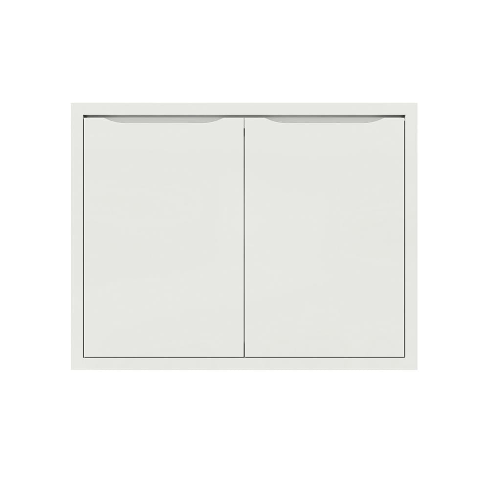 บานซิงค์คู่ MJ ECO 86x66 ซม. สี OFF WHITE
