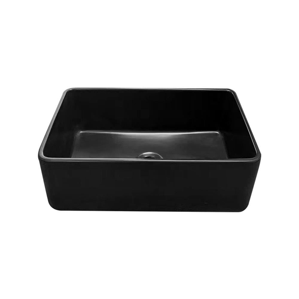 ซิงค์ฝัง 1 หลุม TECNOPLUS TNP 761457 CB สีดำ