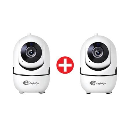 กล้องวงจรปิดทรงหุ่นยนต์ EAGLE EYE 2 ล้านพิกเซล (1 แถม 1) แถมฟรีขวดปั่น 2 IN 1_0