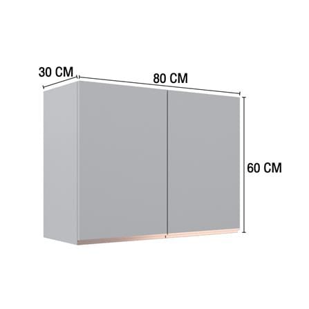 ตู้แขวนคู่ MJ ETERNITY 80x60 ซม. สี ELEGANT GREY_4