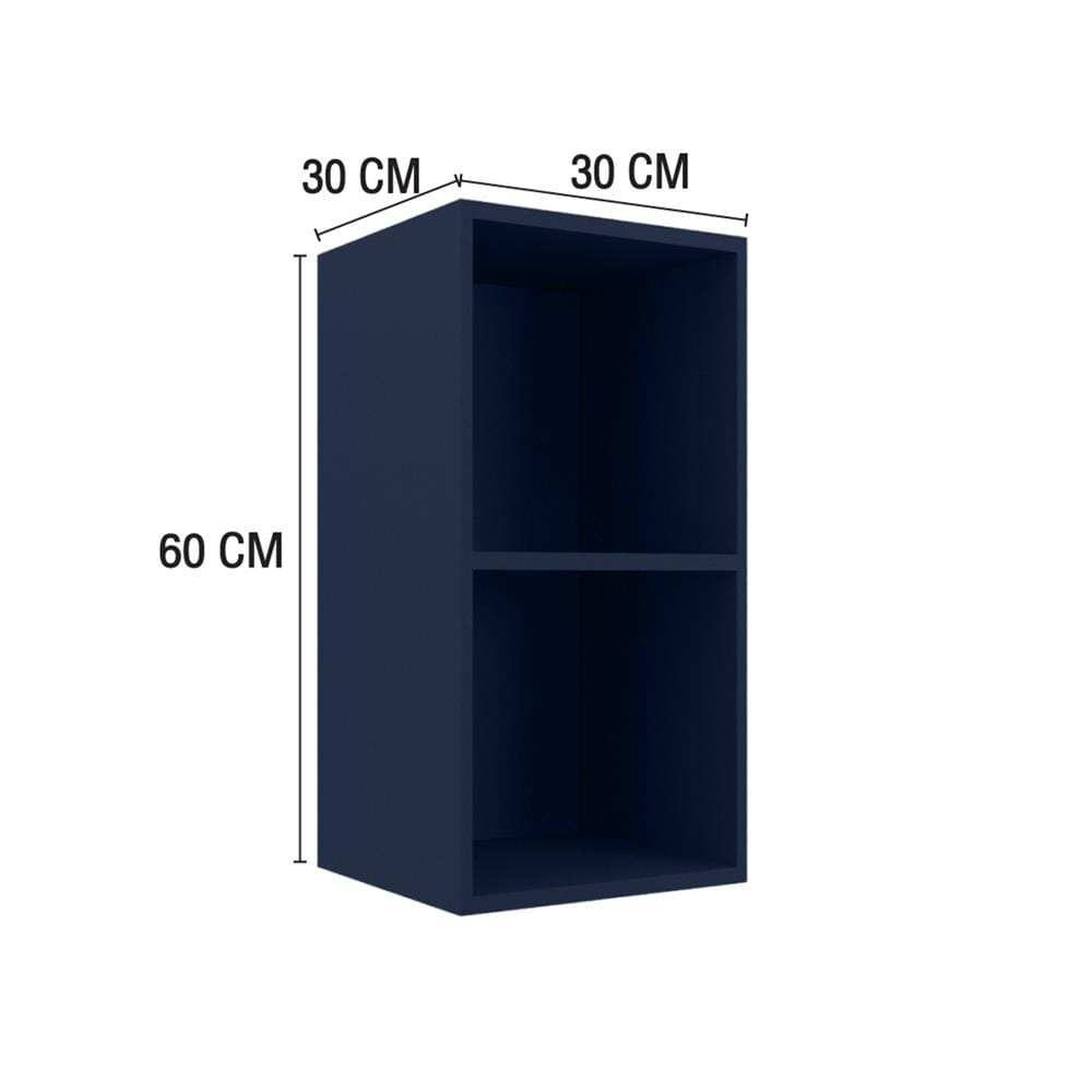 กล่องแขวนเสริม MJ ETERNITY 30x60 ซม. สี PACIFIC BLUE V2