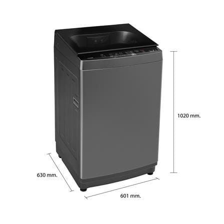 เครื่องซักผ้าฝาบน TOSHIBA AW-DUM1600LT(SG) PCR 15 กก. 680RPM อินเวอร์เตอร์ สีเงิน_6