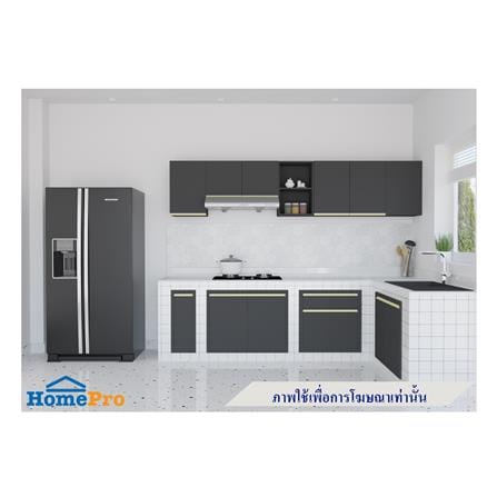 ตู้แขวนเดี่ยว MJ ETERNITY 60x60 ซม. สี GREY GRAPHITE_3