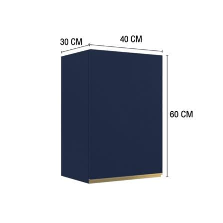 ตู้แขวนเดี่ยว MJ ETERNITY 40x60 ซม. สี PACIFIC BLUE V2_4