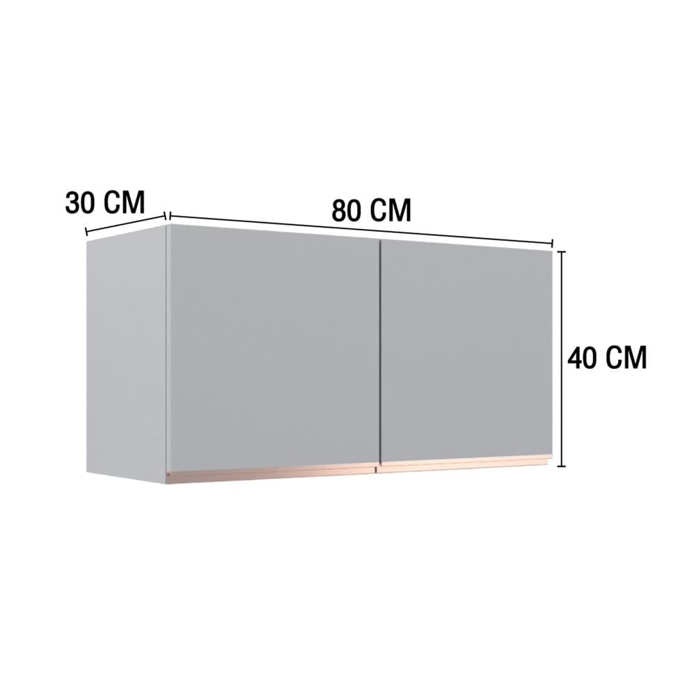 ตู้แขวนคู่ MJ ETERNITY 80x40 ซม. สี ELEGANT GREY
