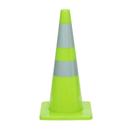 กรวยจราจร PVC RIGHT 70 ซม. สีเขียว_0