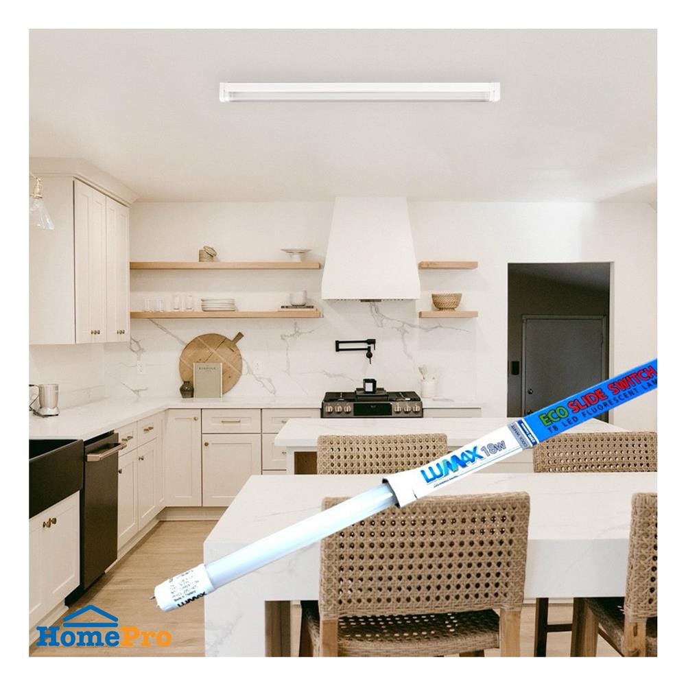 หลอด LED LUMAX T8 ECO SLIDE DE 18 วัตต์ COOL WHITE G13