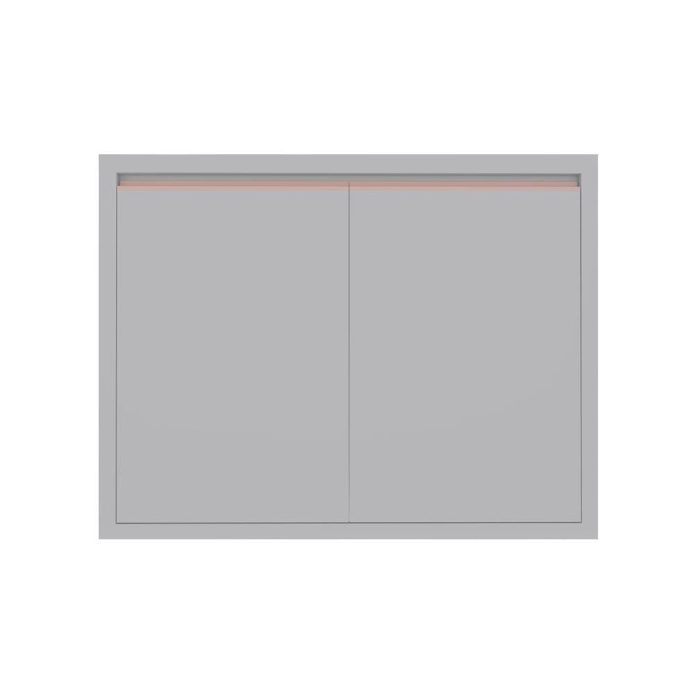 บานใต้เตา MJ ETERNITY 86x56 ซม. สี ELEGANT GREY