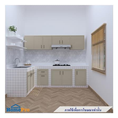 ตู้เข้ามุมขวา MJ SLIM SHAKER 80x60 ซม. สี BEIGE_2