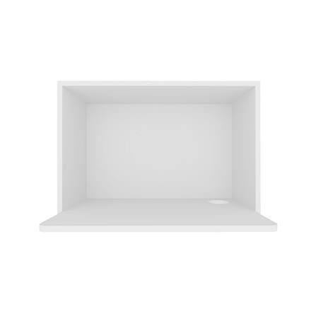 ตู้แขวนไมโครเวฟ MJ SLIM SHAKER 60x40 ซม. สี WHITE PEARL_0