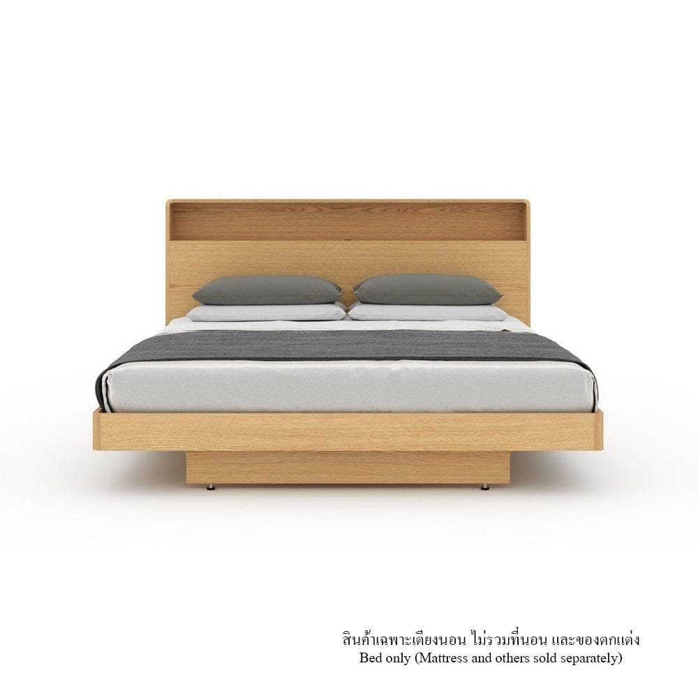 เตียง 5 ฟุต SB FURNITURE HAGI 19222190 สีไม้อ่อน