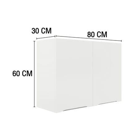 ตู้แขวนคู่ MJ ECO 80x60 ซม. สี OFF WHITE_3