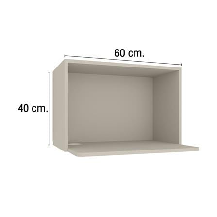 ตู้แขวนไมโครเวฟ MJ SLIM SHAKER 60x40 ซม. สี BEIGE_3
