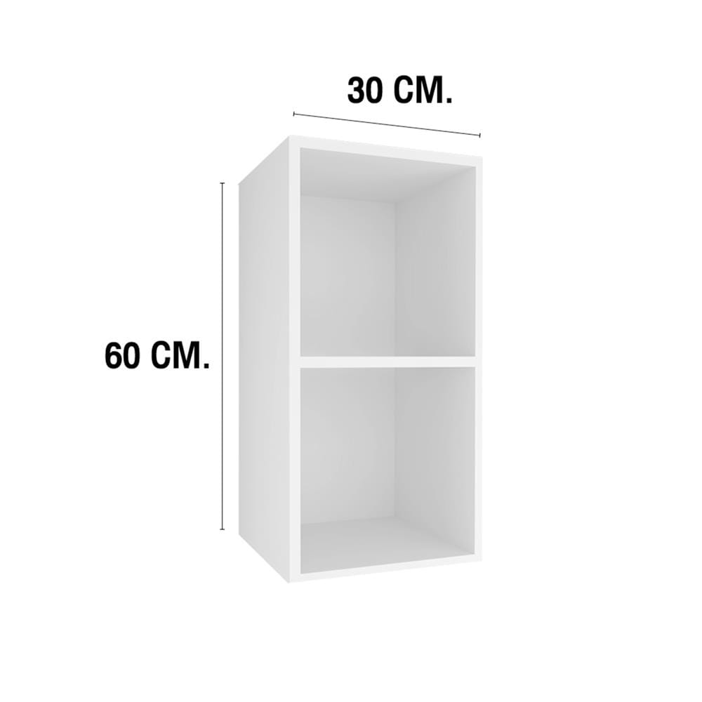 กล่องแขวนเสริม MJ SLIM SHAKER 30x60 ซม. สี WHITE PEARL