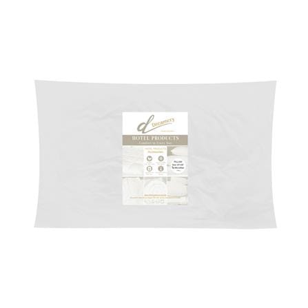 หมอนหนุน ไมโครไฟเบอร์  DREAMERY MICROFIBER 1700G. 20x36 นิ้ว สีขาว_2
