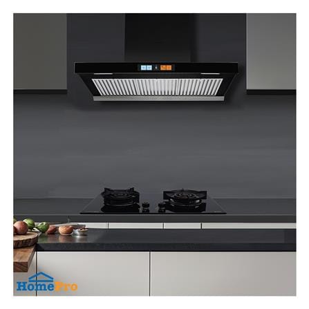 เตาฝัง+เครื่องดูดควัน AXIA BLU762+C-CONNECT90BK สีดำ_4