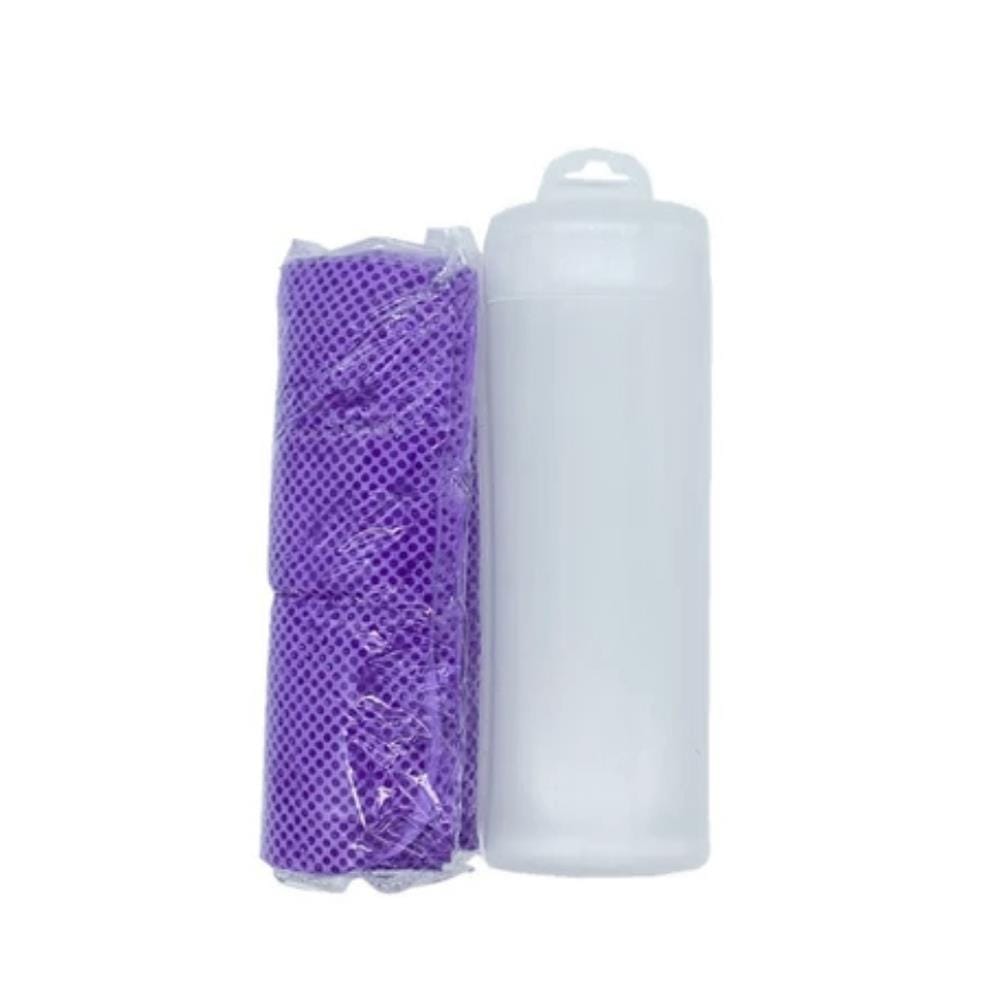 ผ้าชามัวร์ซับน้ำ ออโต้แคร์ 3M สีม่วง