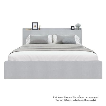 เตียง 6 ฟุต KONCEPT AIKO 19229385 สีครีม/ขาว_1