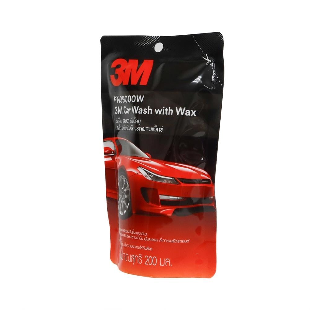 น้ำยาล้างรถยนต์พร้อมเคลือบเงา 3M PN39000W 200 มล.