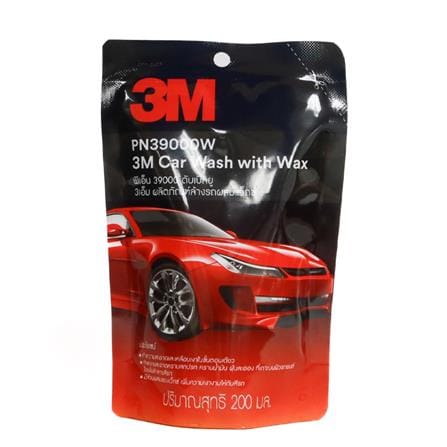 น้ำยาล้างรถยนต์พร้อมเคลือบเงา 3M PN39000W 200 มล._0