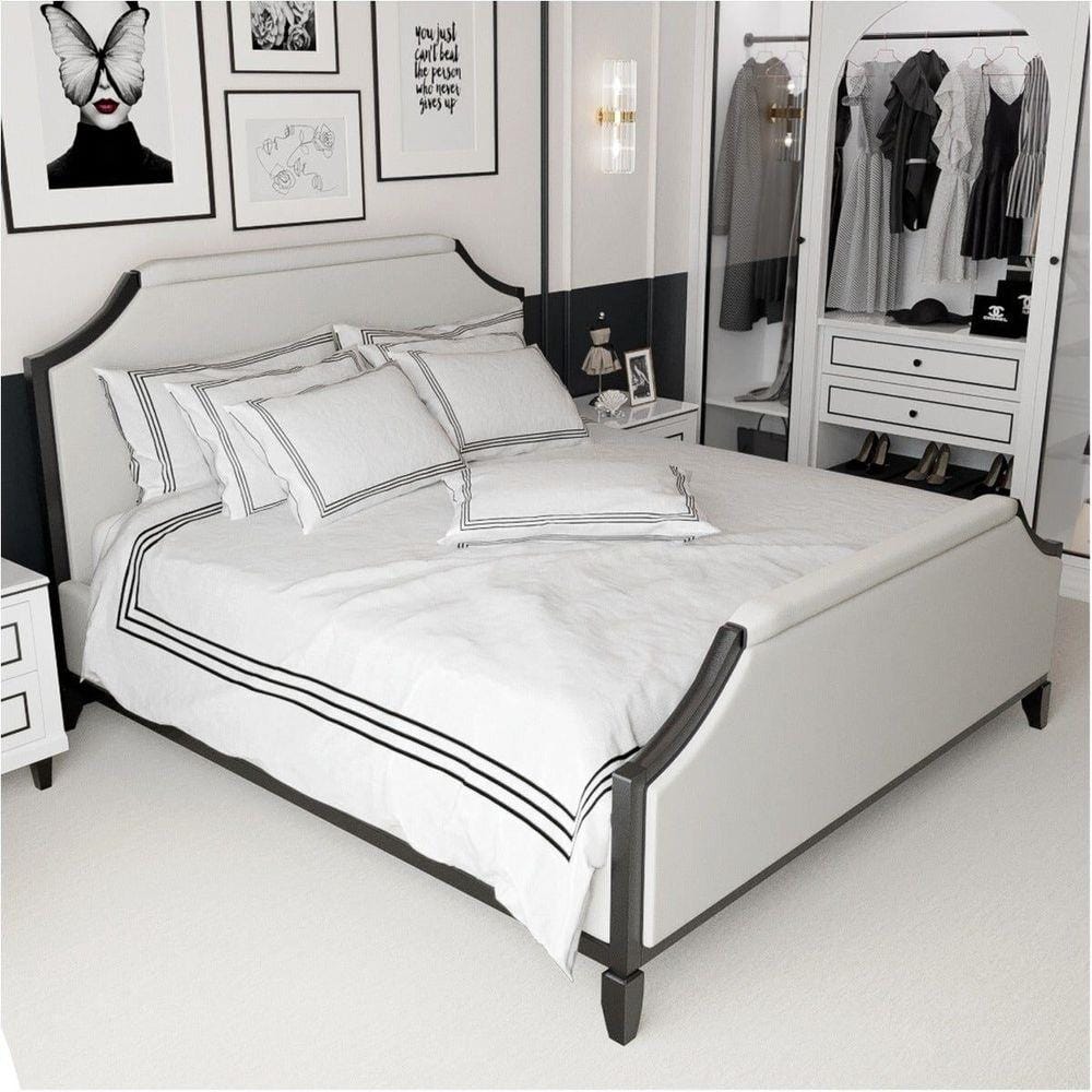 เตียง 5 ฟุต SB FURNITURE ETERNO 19225891 สีขาว