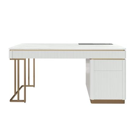 โต๊ะทำงาน SB FURNITURE GALAR 19222711 159 ซม. สีขาว_0