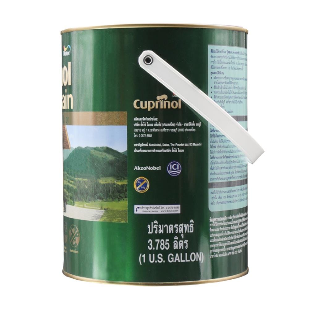 สีย้อมไม้ DULUX CUPRINO WOODSTAIN G2000 สีใส เงา 1 แกลลอน