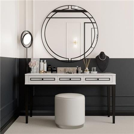 โต๊ะเครื่องแป้ง SB FURNITURE ETERNO 19220929 140 ซม. สีขาว_2
