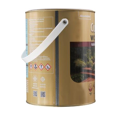 สีย้อมพิ้นไม้ ชนิดด้าน DULUX CUPRINO WOODDECK M2001 สีไม้สัก 1 แกลลอน_2