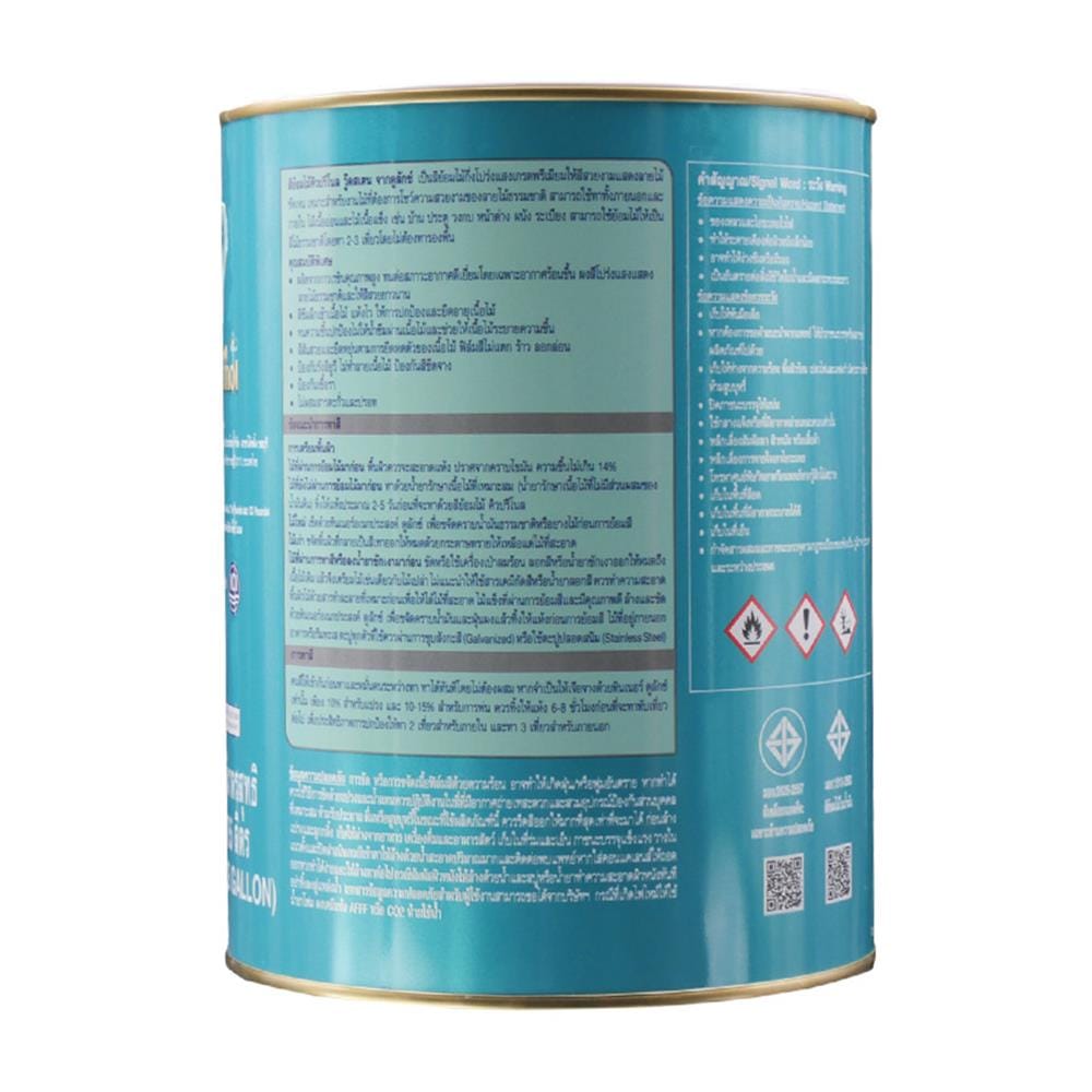 สีย้อมไม้ DULUX CUPRINO WOODSTAIN SG2000 สีใส กึ่งเงา 1 แกลลอน