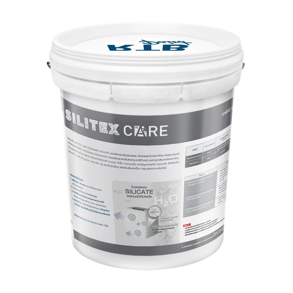 สีรองพื้นปูนเก่า ชนิดด้าน RTB SILITEX CARE 9 ลิตร