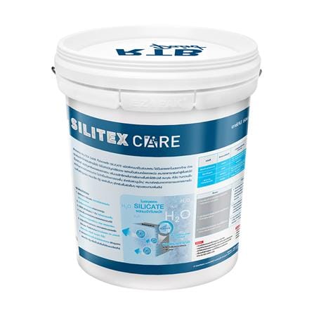 สีน้ำทาภายนอก ชนิดกึ่งเงา RTB SILITEX CARE BASE C สีขาว 9 ลิตร_1