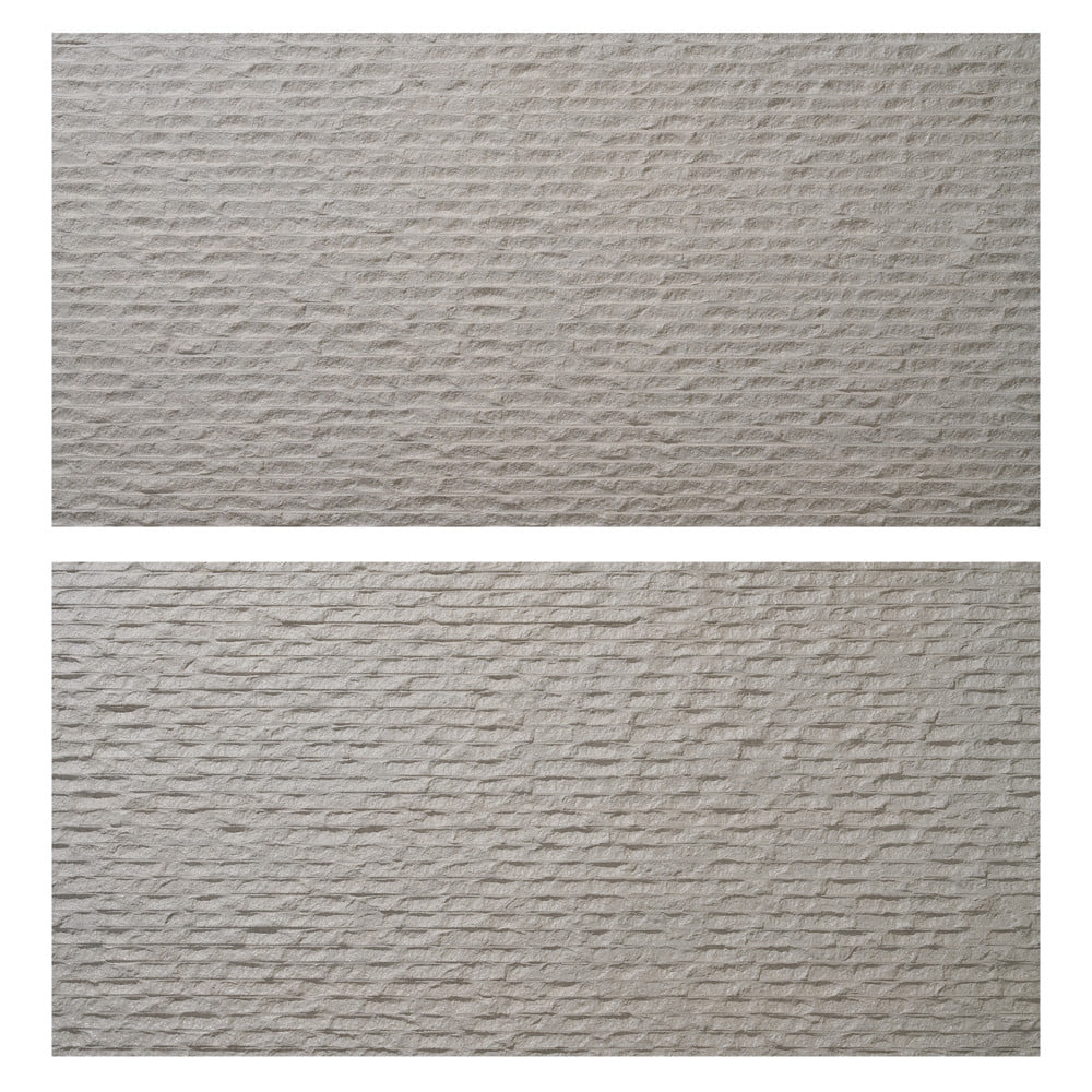 แผ่นดินเหนียว 60x120 ซม. COTTO ชิซเซิล สโตนเกรย์