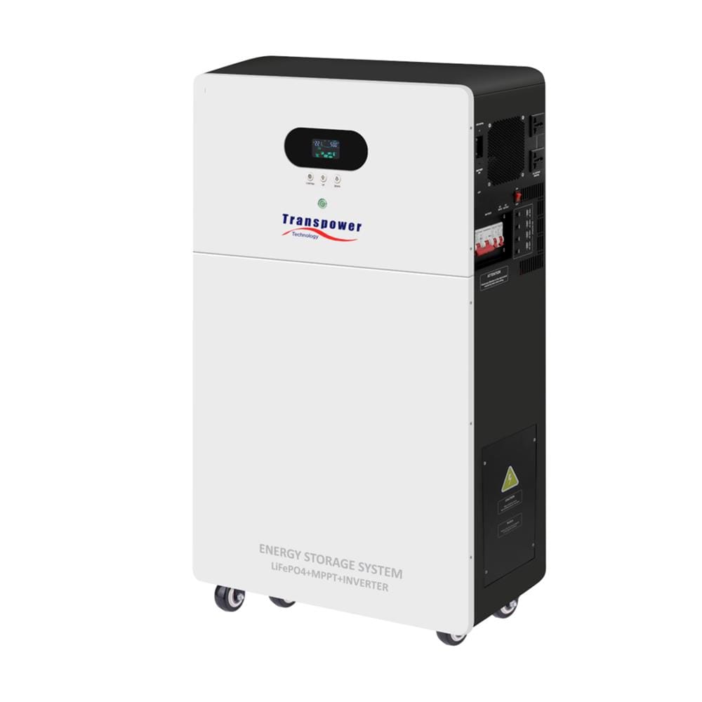 ชุดผลิตและสำรองไฟ ALL IN ONE 3Kw + แบตเตอรี่ 4.8kWh TRANSPOWER (ไม่รวมแผงโซลาร์เซลล์)
